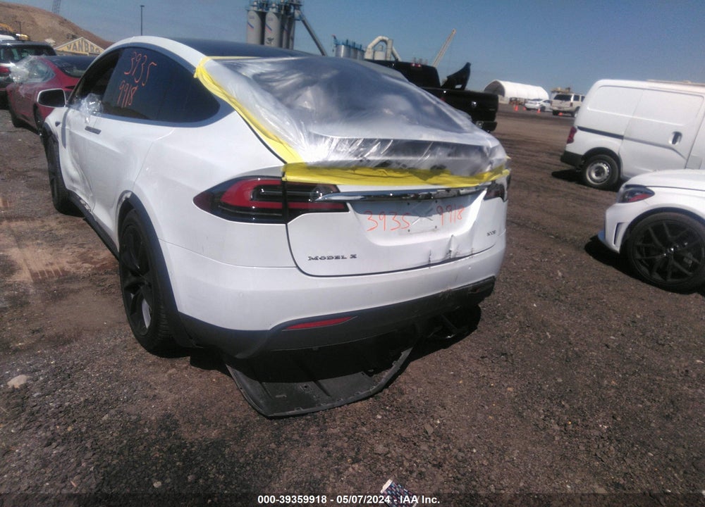 2019 TESLA MODEL X 100D/75D/LONG RANGE VIN: 5YJXCBE26KF153711