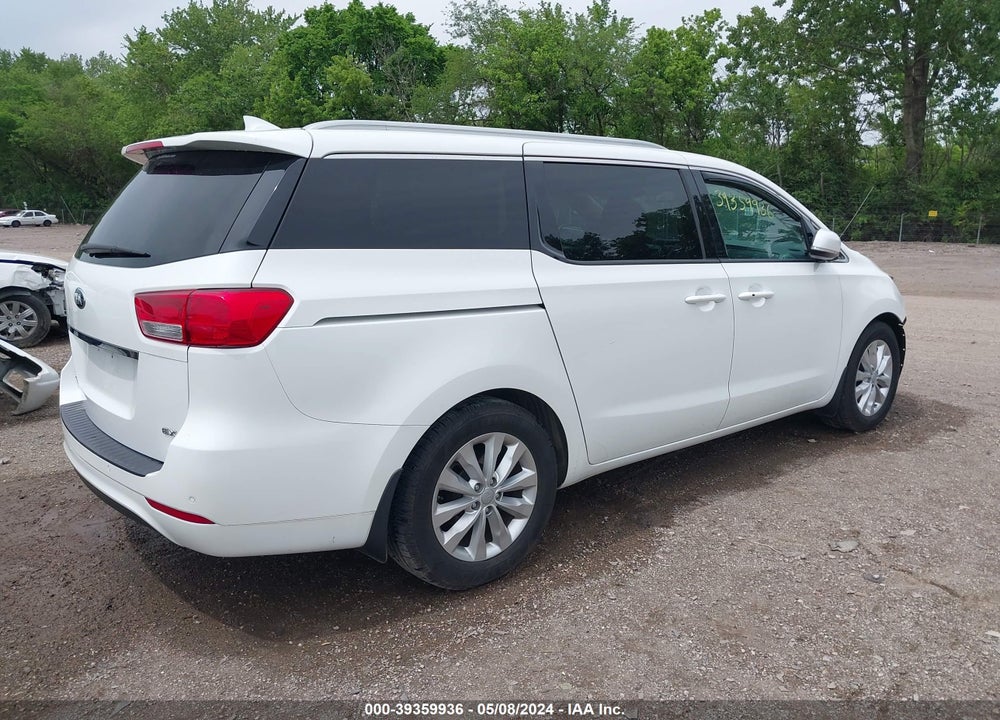 2017 KIA SEDONA EX VIN: KNDMC5C1XH6292243