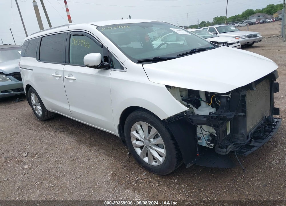 2017 KIA SEDONA EX VIN: KNDMC5C1XH6292243