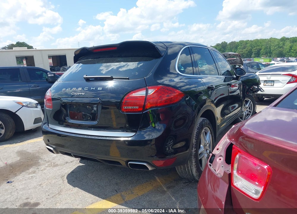 2013 PORSCHE CAYENNE VIN: WP1AA2A26DLA01721