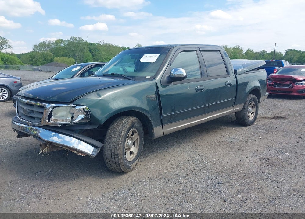 2002 FORD F-150 KING RANCH/LARIAT/XLT VIN: 1FTRW07672KD88478