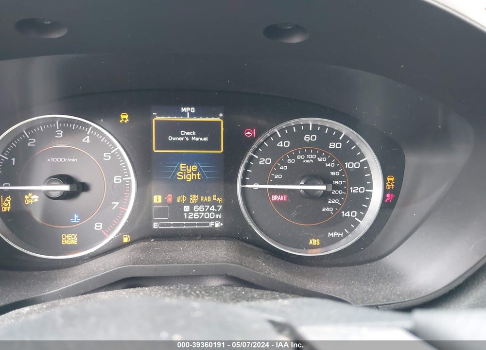 2020 SUBARU CROSSTREK LIMITED VIN: JF2GTAMC5LH247599
