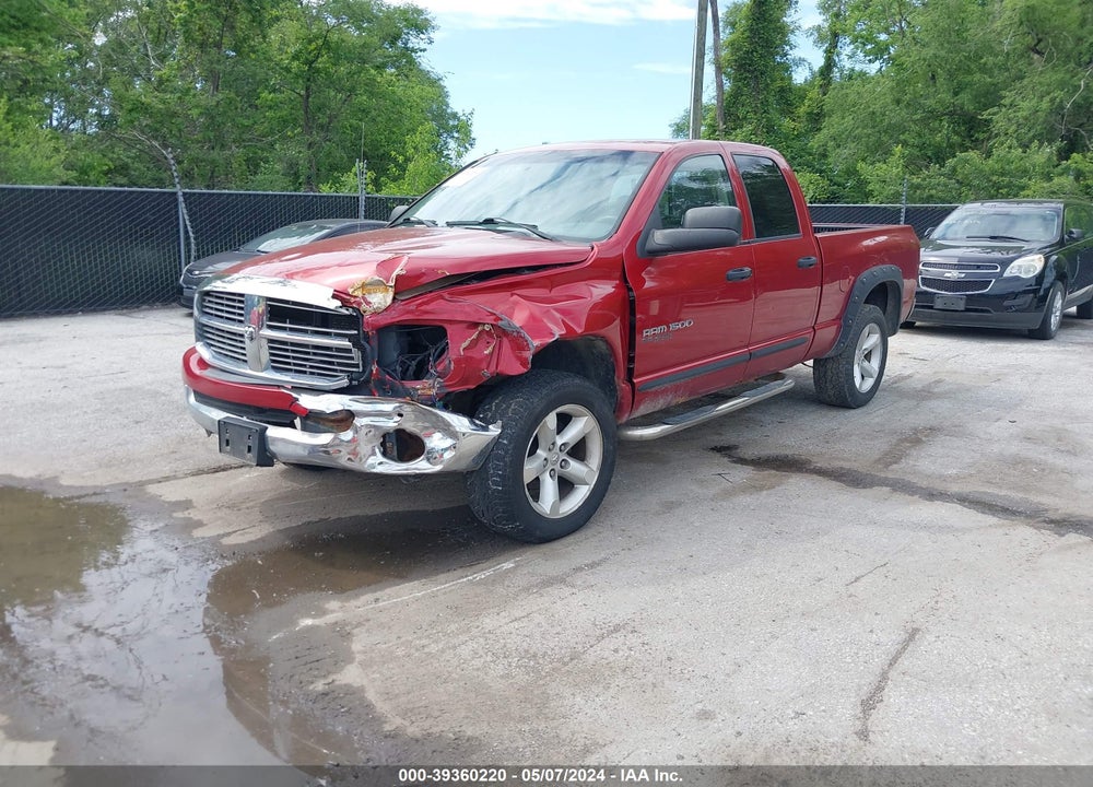 2006 DODGE RAM 1500 SLT/TRX4 OFF ROAD/SPORT VIN: 1D7HU18P46J228476