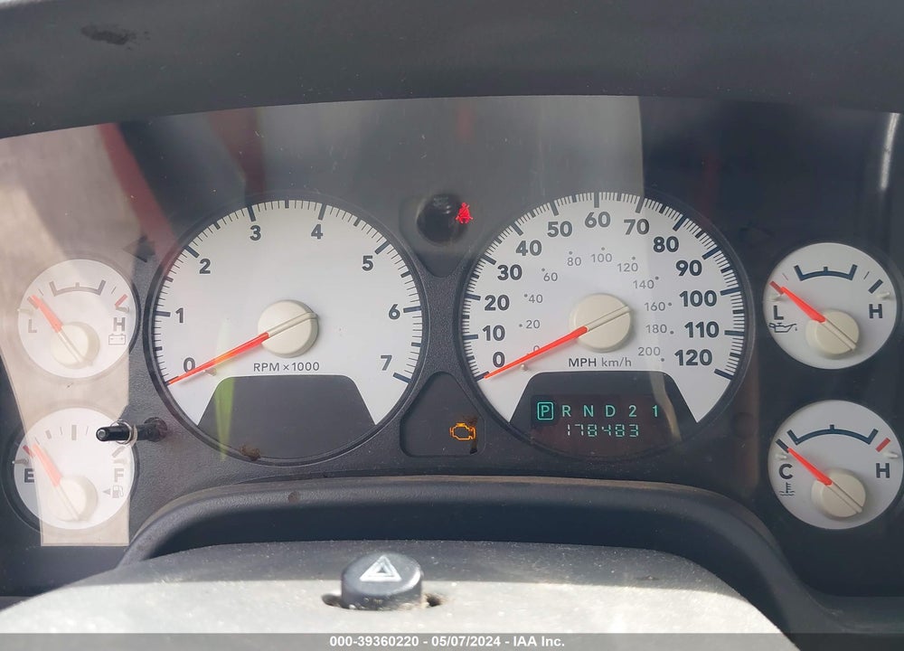 2006 DODGE RAM 1500 SLT/TRX4 OFF ROAD/SPORT VIN: 1D7HU18P46J228476