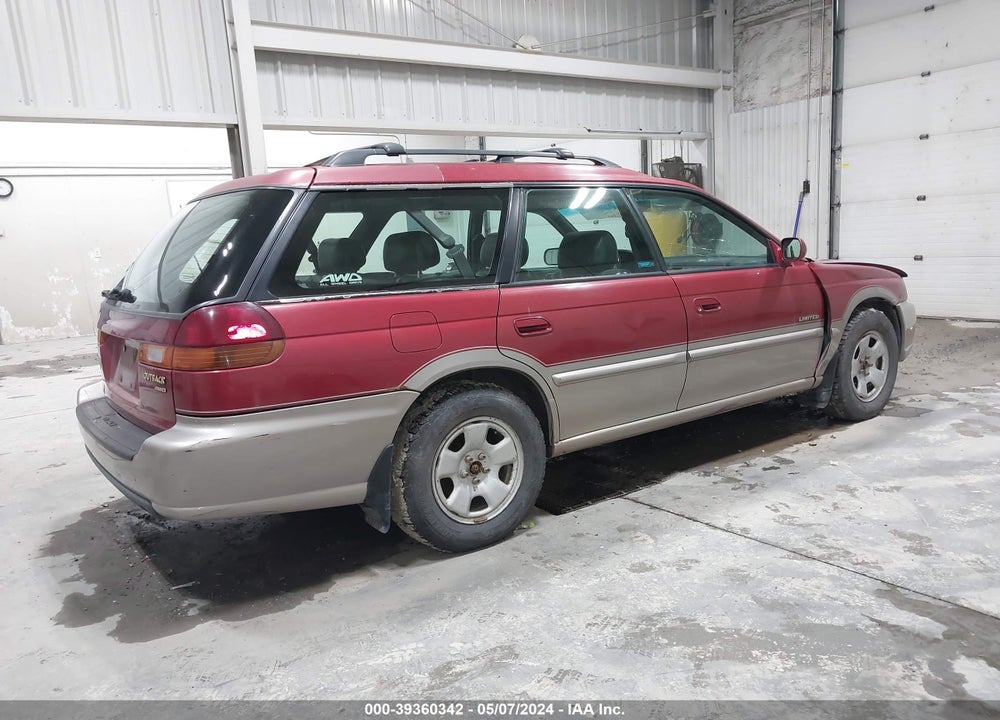 1998 SUBARU LEGACY OUTBACK/OUTBACK LIMITED/OUTBACK SPORT VIN: 4S3BG6855W7660252