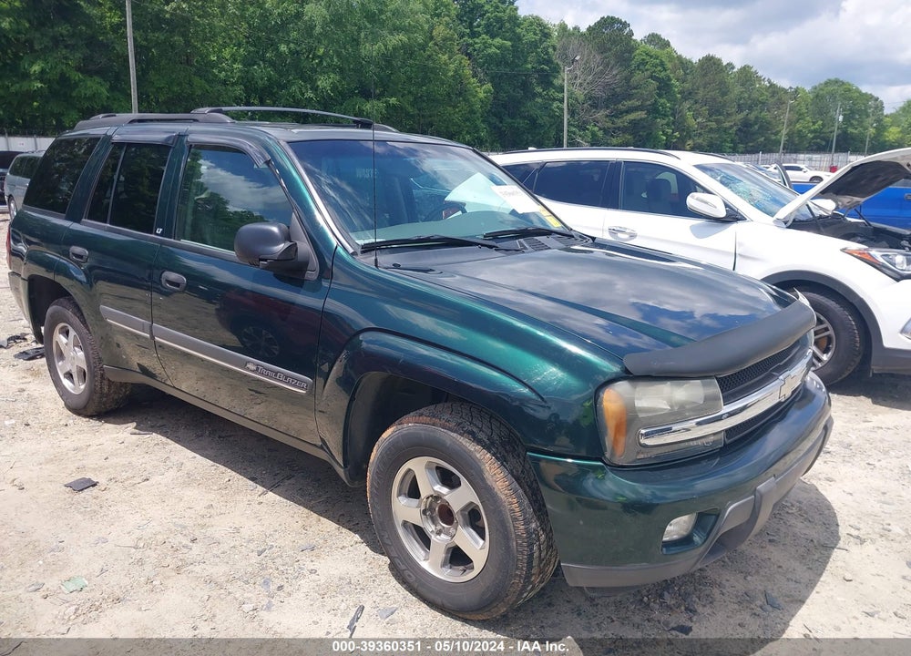 2002 CHEVROLET TRAILBLAZER LT VIN: 1GNDS13S922260779