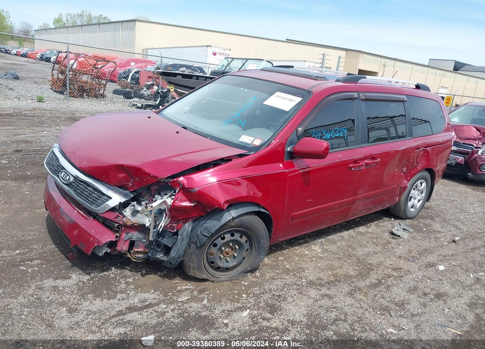 2009 KIA SEDONA LX VIN: KNDMB233896310369