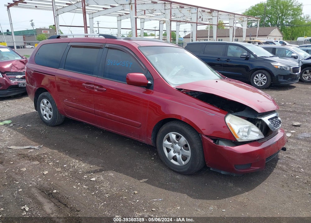 2009 KIA SEDONA LX VIN: KNDMB233896310369