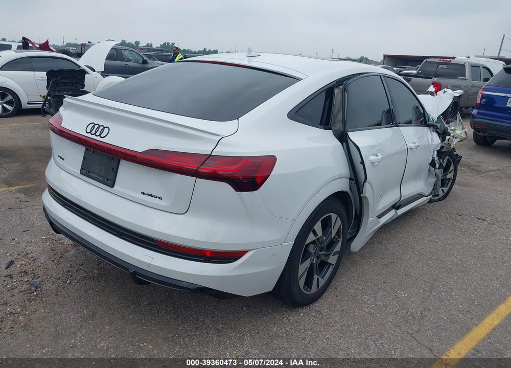 2022 AUDI E-TRON SPORTBACK PREMIUM S LINE QUATTRO VIN: WA11AAGE2NB041440