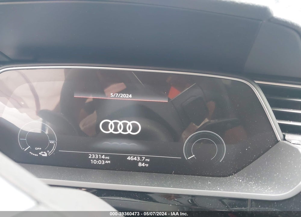 2022 AUDI E-TRON SPORTBACK PREMIUM S LINE QUATTRO VIN: WA11AAGE2NB041440