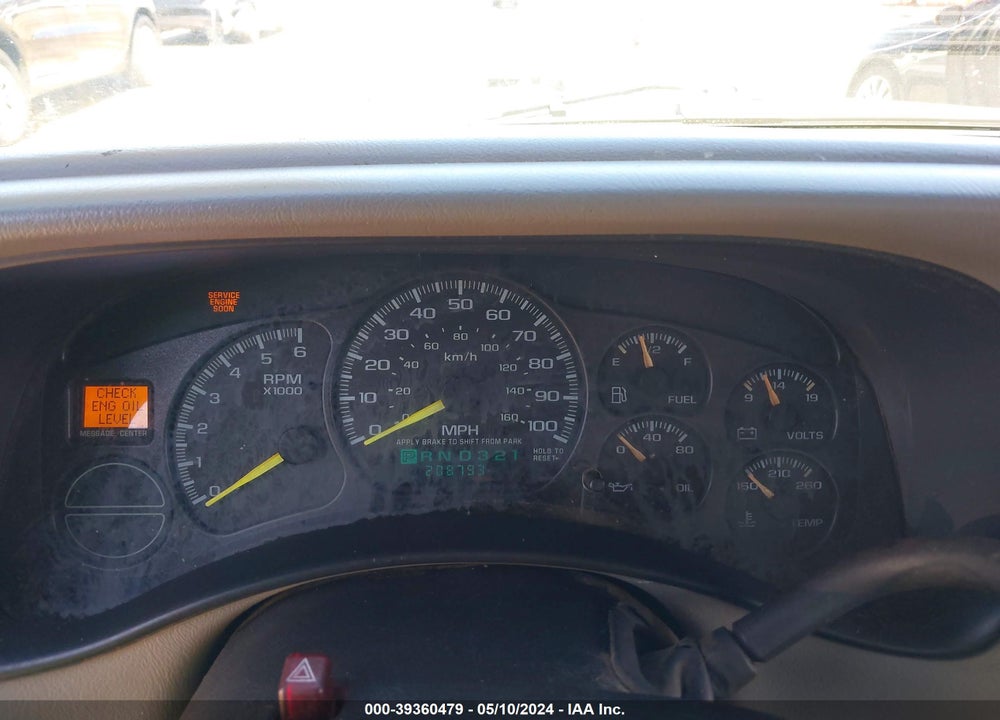 2000 CHEVROLET SILVERADO 1500 VIN: 1GCEC19V0YZ211773