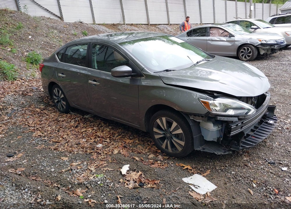 2019 NISSAN SENTRA SV VIN: 3N1AB7AP0KY452349