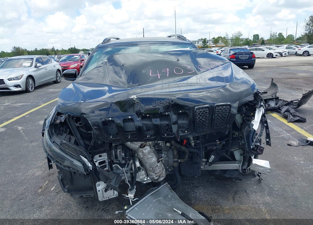 2019 JEEP CHEROKEE ALTITUDE FWD VIN: 1C4PJLLB0KD490302