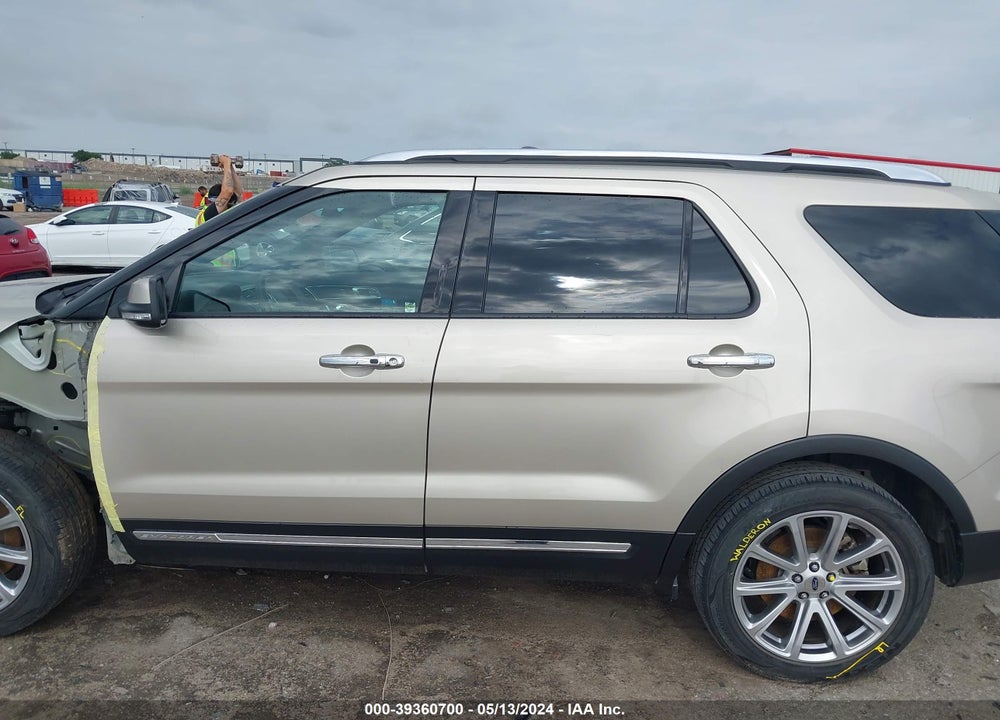 2017 FORD EXPLORER LIMITED VIN: 1FM5K7F84HGE36239