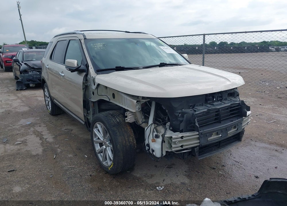 2017 FORD EXPLORER LIMITED VIN: 1FM5K7F84HGE36239