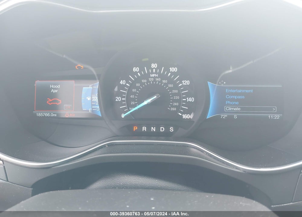 2016 FORD FUSION SE VIN: 3FA6P0HD8GR250776