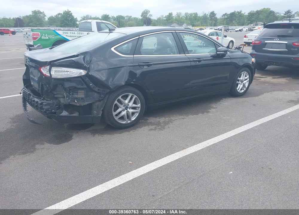 2016 FORD FUSION SE VIN: 3FA6P0HD8GR250776