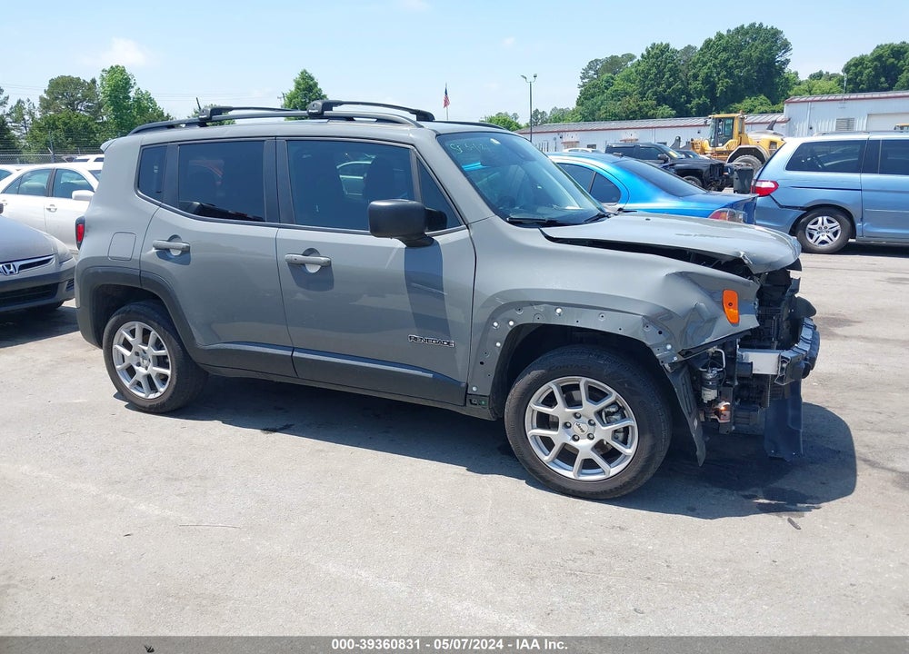 2022 JEEP RENEGADE LATITUDE 4X4 VIN: ZACNJDB18NPN57737