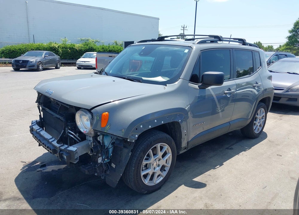 2022 JEEP RENEGADE LATITUDE 4X4 VIN: ZACNJDB18NPN57737