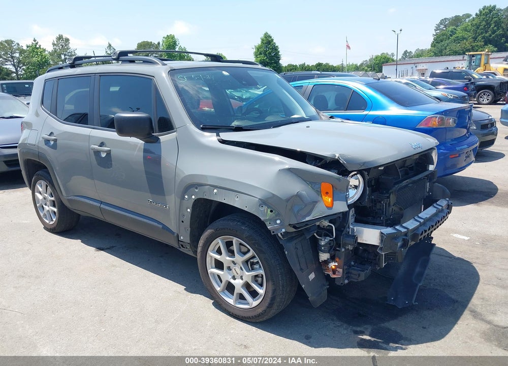 2022 JEEP RENEGADE LATITUDE 4X4 VIN: ZACNJDB18NPN57737