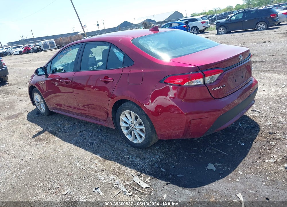 2022 TOYOTA COROLLA LE VIN: 5YFHPMAE2NP327884