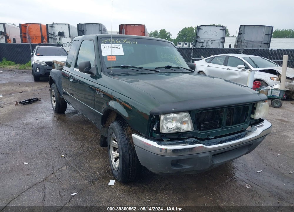 2001 FORD RANGER EDGE/XLT VIN: 1FTYR14E11PB57713