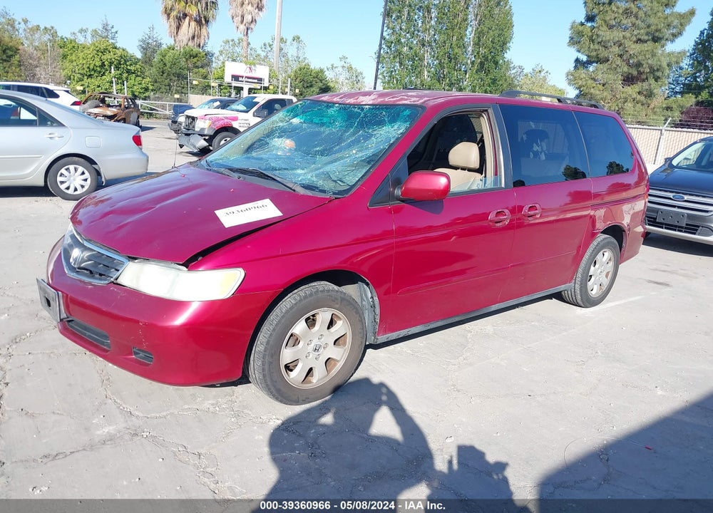2004 HONDA ODYSSEY EX-L VIN: 5FNRL18064B005851