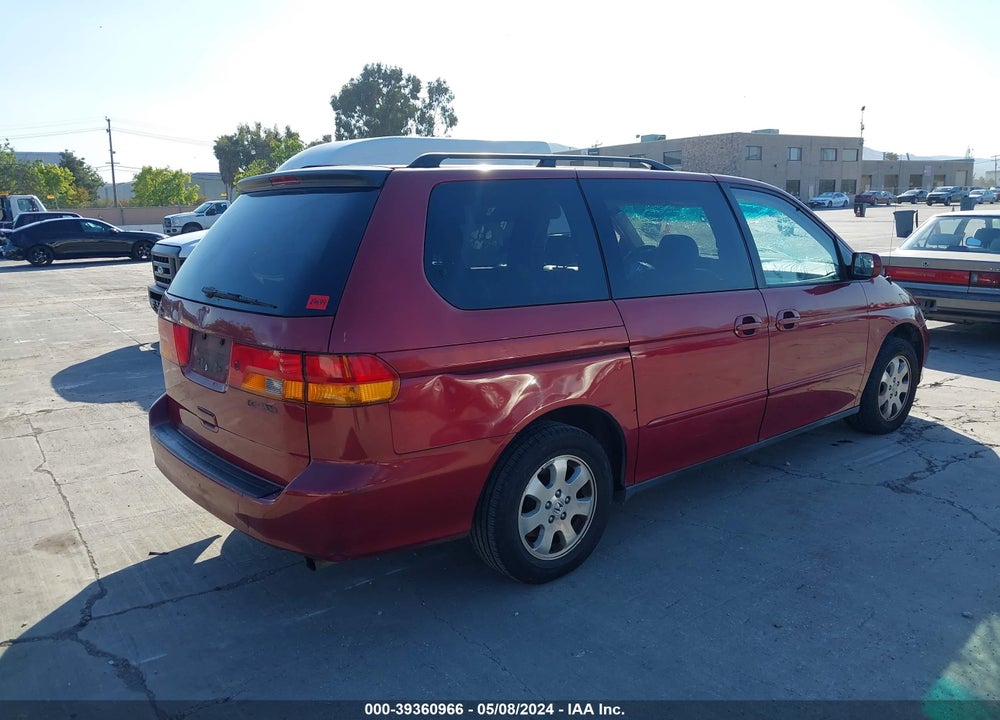 2004 HONDA ODYSSEY EX-L VIN: 5FNRL18064B005851