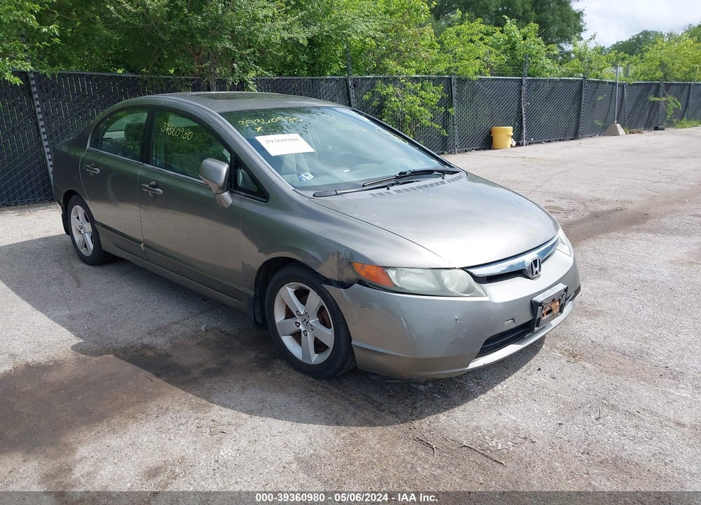 2007 HONDA CIVIC EX VIN: 1HGFA168X7L033639