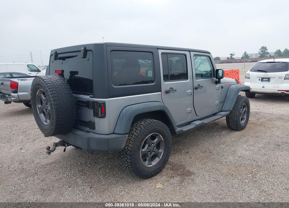 2014 JEEP WRANGLER UNLIMITED SPORT VIN: 1C4BJWDGXEL157153