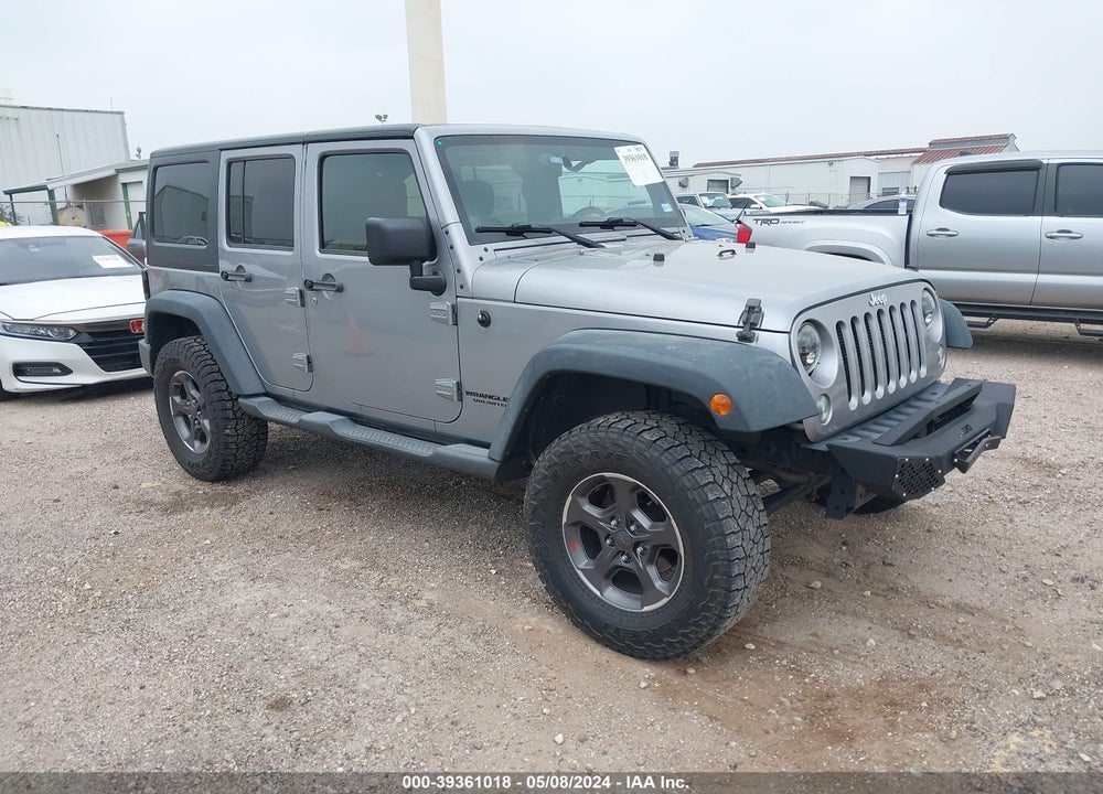 2014 JEEP WRANGLER UNLIMITED SPORT VIN: 1C4BJWDGXEL157153