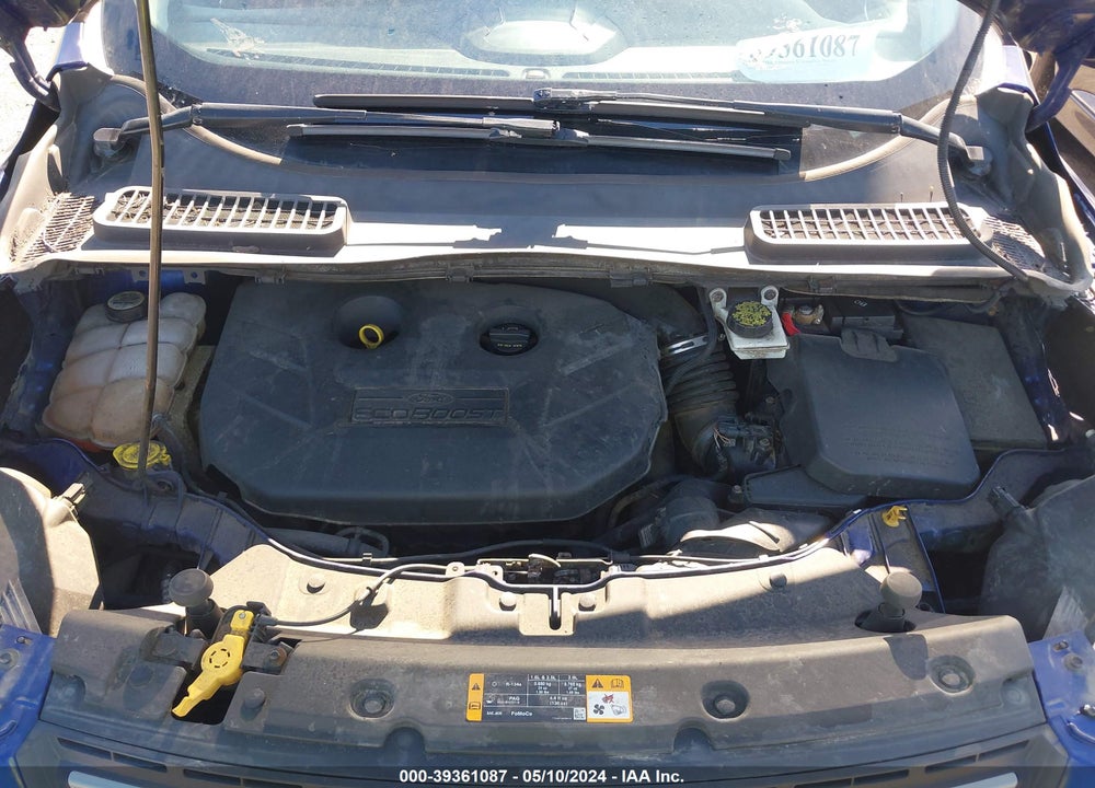 2013 FORD ESCAPE VIN: 1FMCU9G96DUB71906