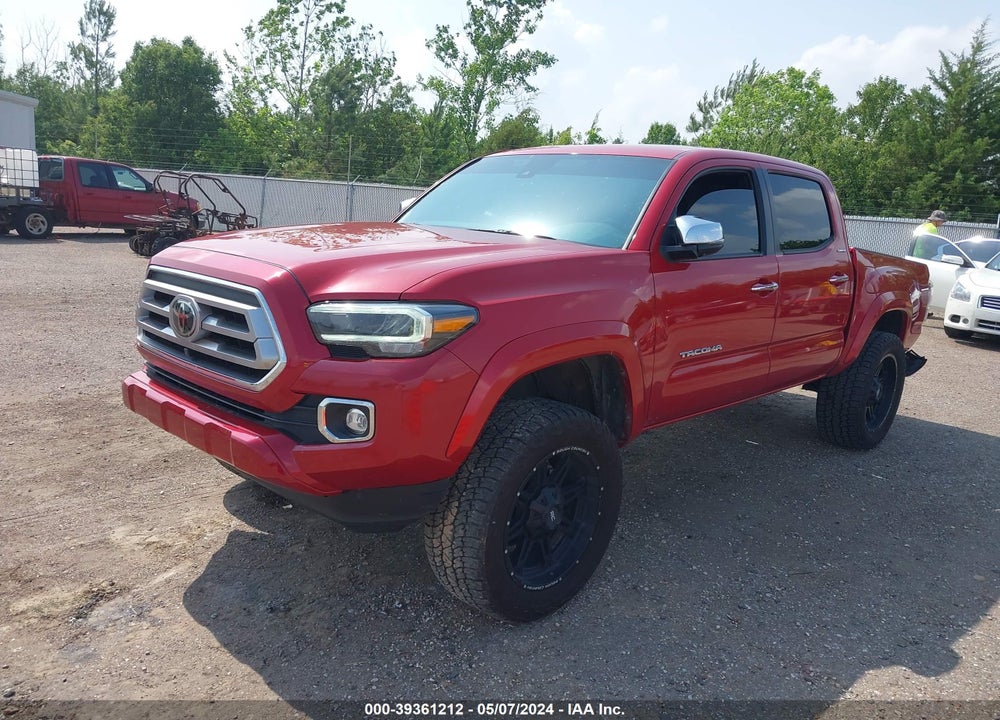 2021 TOYOTA TACOMA LIMITED VIN: 3TMGZ5AN2MM424536