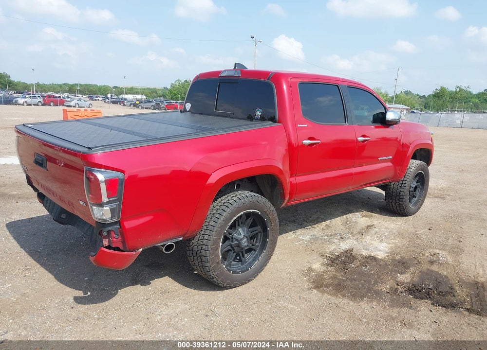 2021 TOYOTA TACOMA LIMITED VIN: 3TMGZ5AN2MM424536