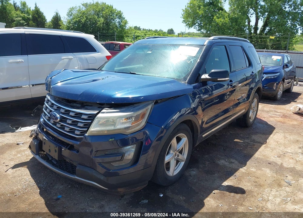 2016 FORD EXPLORER XLT VIN: 1FM5K8D89GGA97873