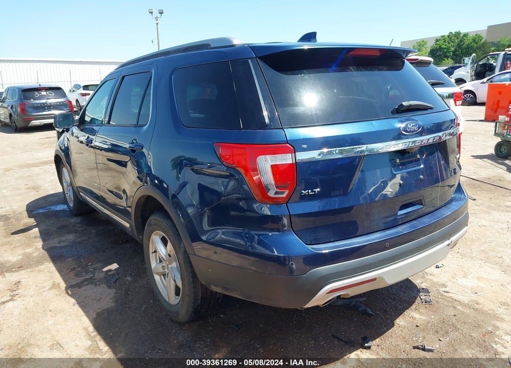 2016 FORD EXPLORER XLT VIN: 1FM5K8D89GGA97873