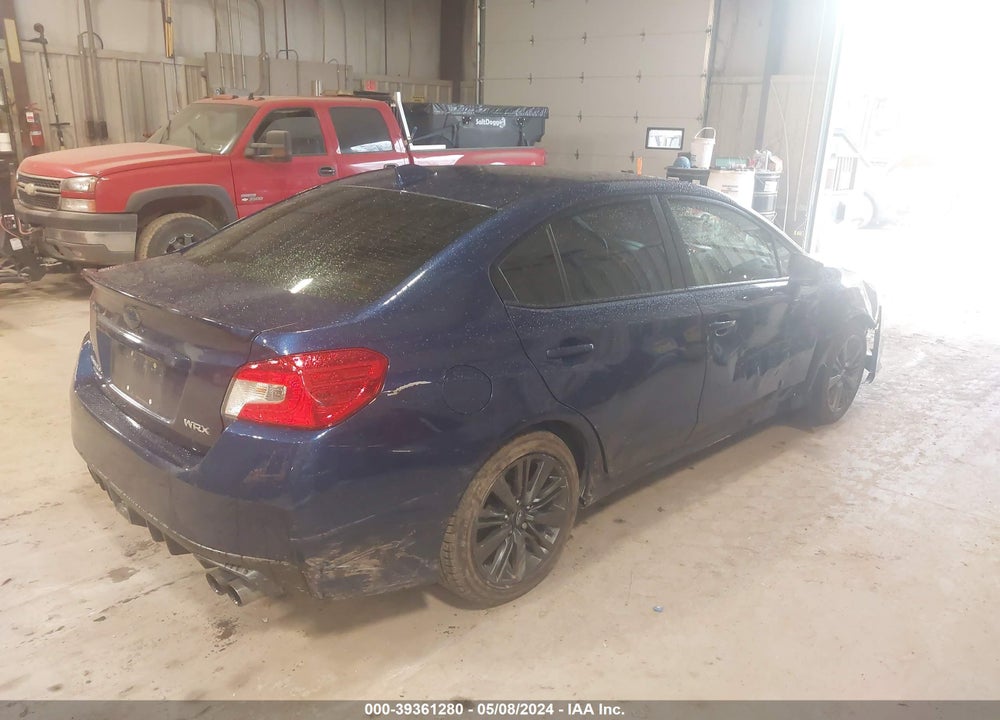 2016 SUBARU WRX VIN: JF1VA1B65G9817406