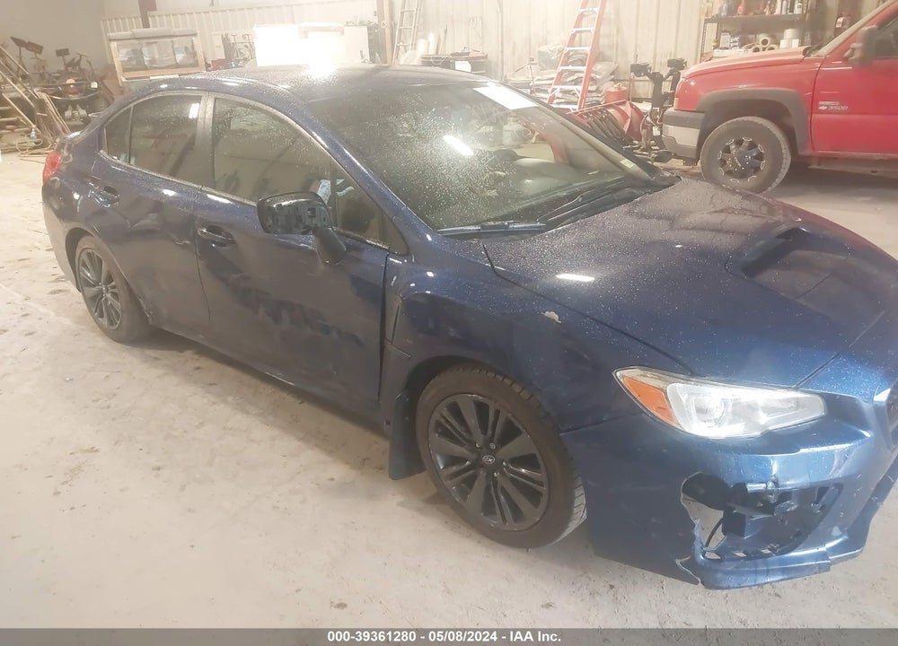 2016 SUBARU WRX VIN: JF1VA1B65G9817406