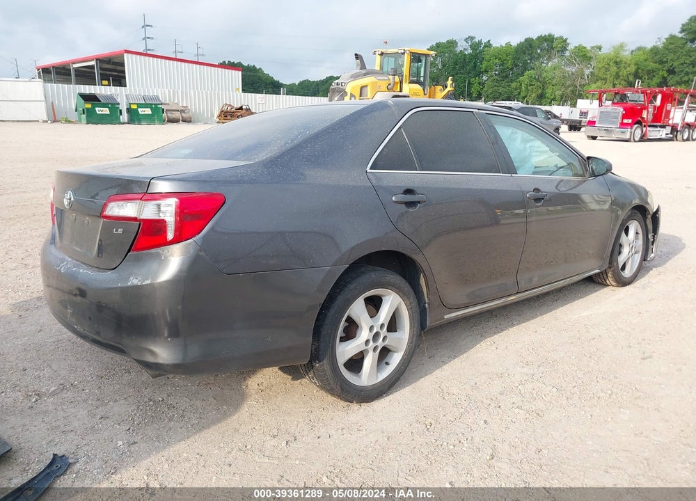 2014 TOYOTA CAMRY LE VIN: 4T1BF1FK0EU457358