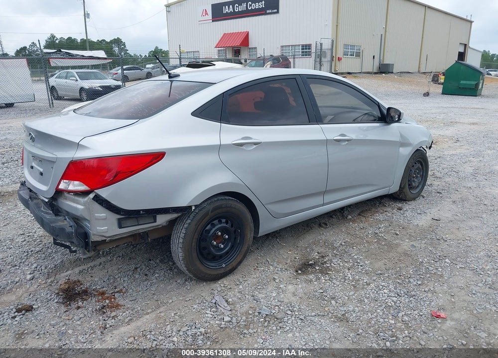 2016 HYUNDAI ACCENT SE VIN: KMHCT4AE7GU999477