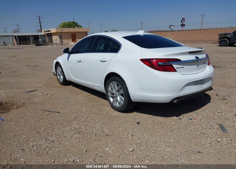 2016 BUICK REGAL TURBO VIN: 2G4GK5EX2G9165636