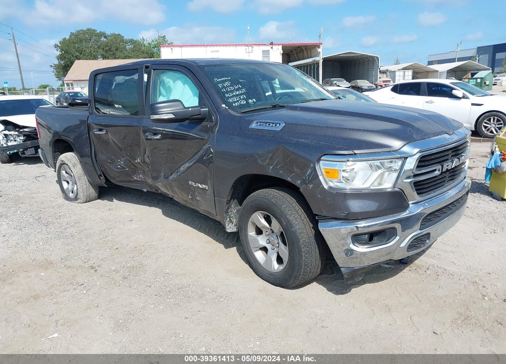 2020 RAM 1500 BIG HORN 4X4 5'7 BOX VIN: 1C6RRFFG5LN364269