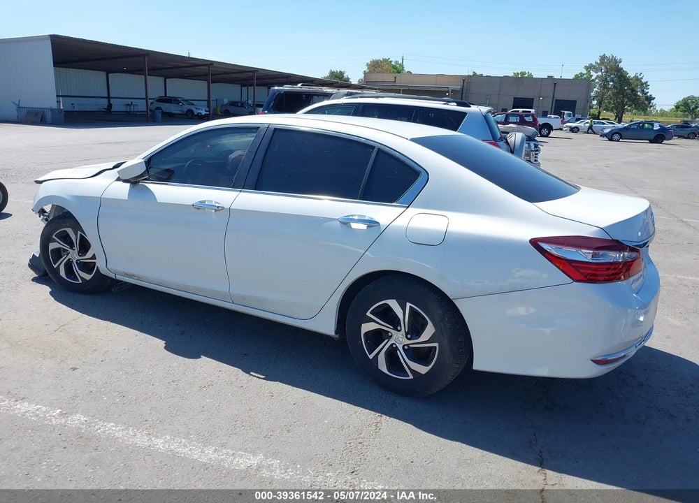 2017 HONDA ACCORD LX VIN: 1HGCR2F35HA306540