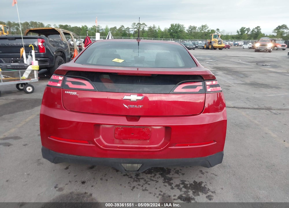 2013 CHEVROLET VOLT VIN: 1G1RB6E40DU114880