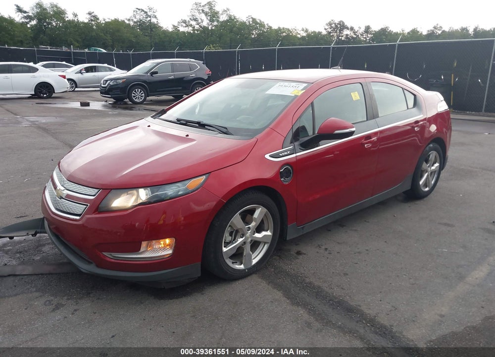 2013 CHEVROLET VOLT VIN: 1G1RB6E40DU114880
