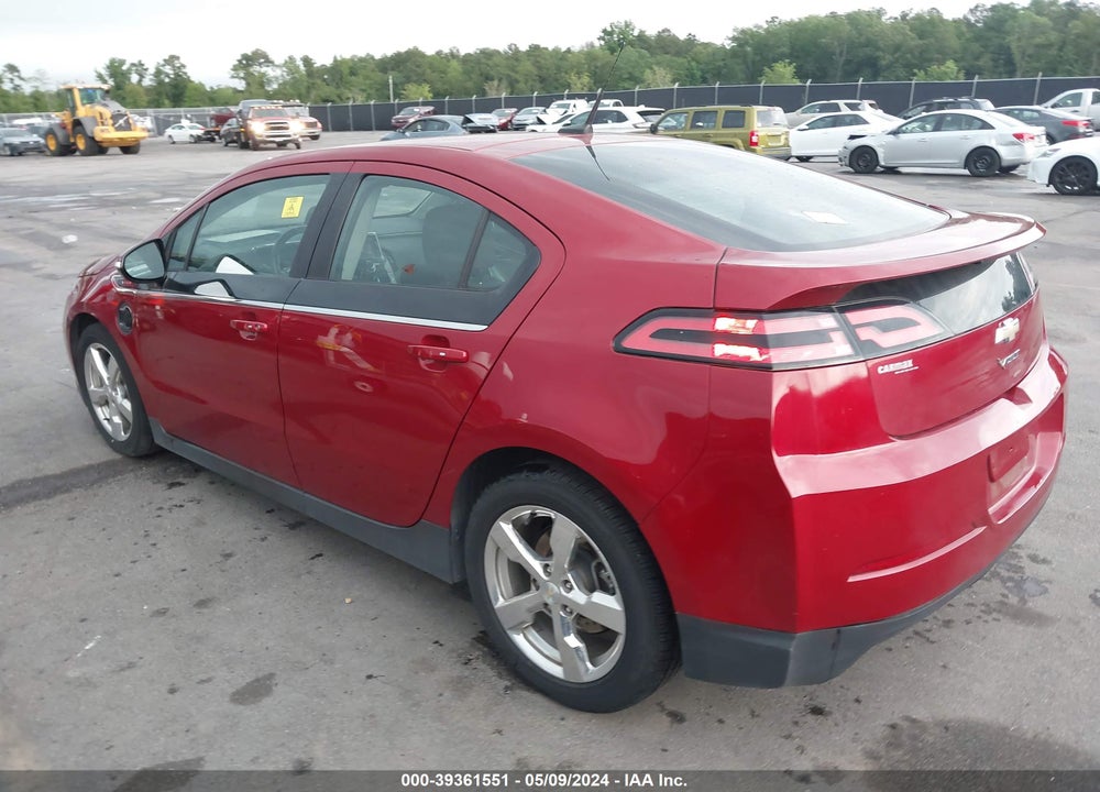2013 CHEVROLET VOLT VIN: 1G1RB6E40DU114880