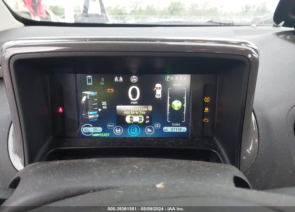 2013 CHEVROLET VOLT VIN: 1G1RB6E40DU114880