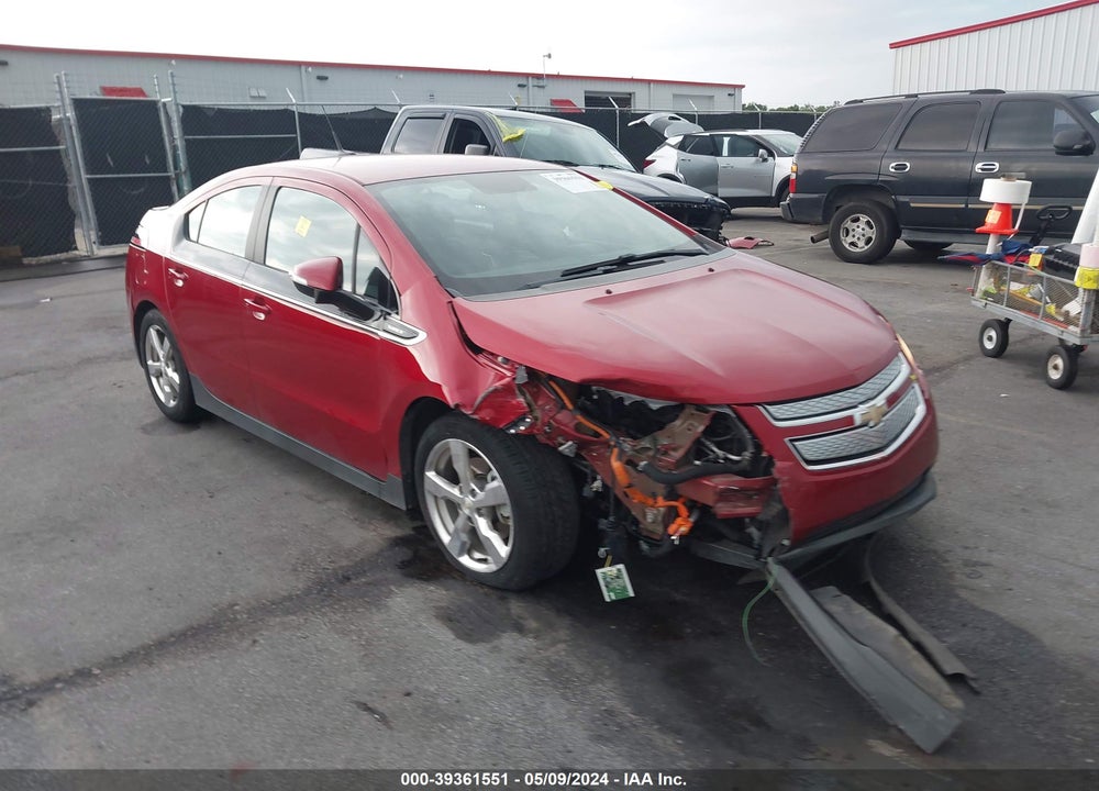 2013 CHEVROLET VOLT VIN: 1G1RB6E40DU114880