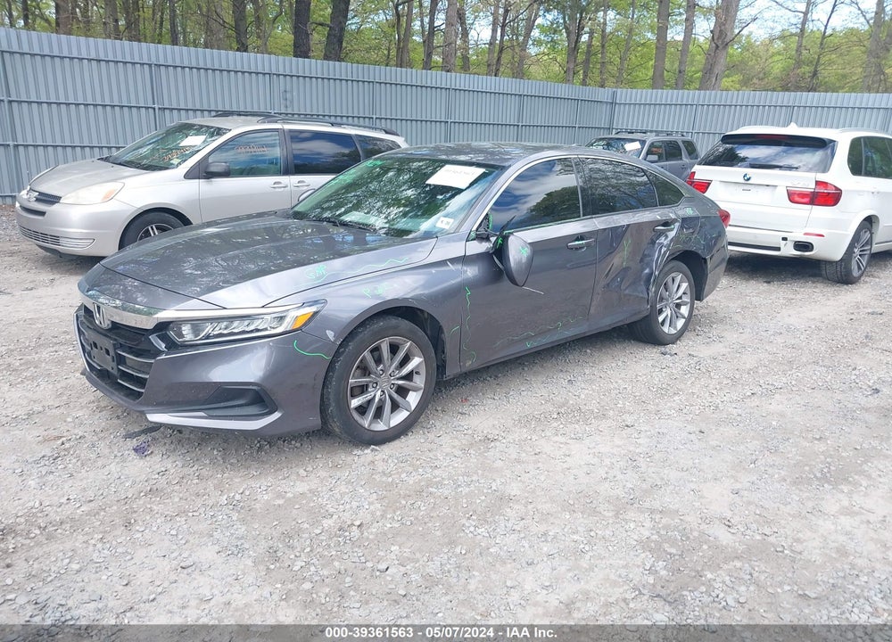 2021 HONDA ACCORD LX VIN: 1HGCV1F13MA063227