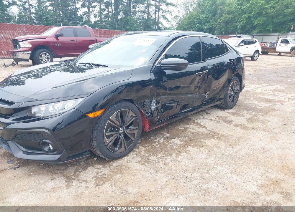 2018 HONDA CIVIC EX VIN: SHHFK7H68JU206836